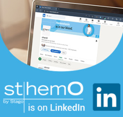 Image of the sthemO page on LinkedIn