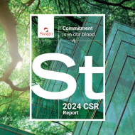 Photo of the cover of Stago CSR Report